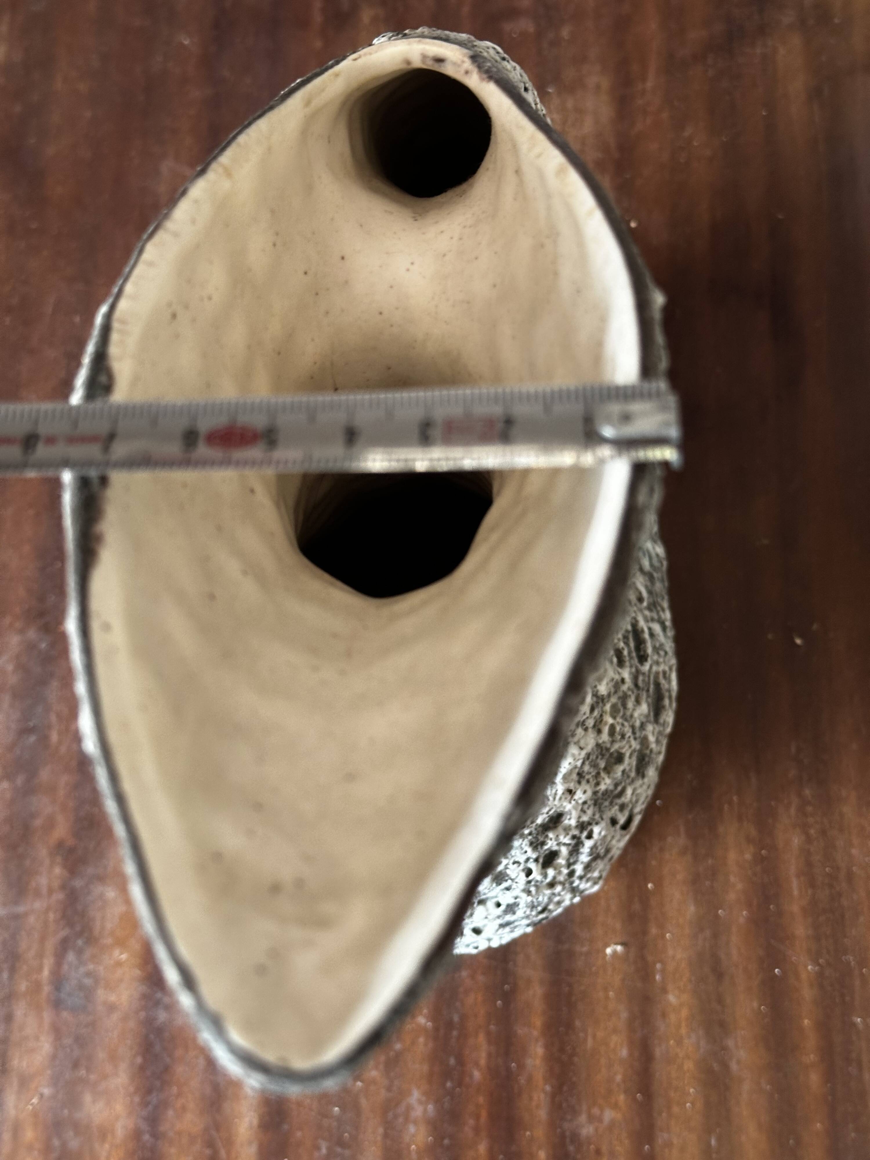 Fat Lava Vallauris Vase by Annette Roux H 31 cm - 1950s