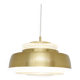 Scandinavian glass lamp, vintage 1970s