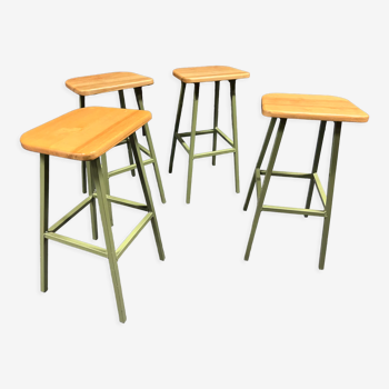 Lot de 4 tabourets