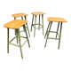Set of 4 stools