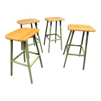 Lot de 4 tabourets