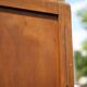 Art deco wooden cabinet, 1 door cabinet, storage unit