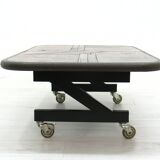 Brutalist coffee table, 1980