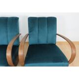 Pair of armchairs by Jindrich Halabala