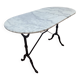 Table bistrot dessus marbre