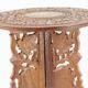Carved Indian wood table