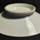 Late 19th century Paris porcelain soup plate with heel