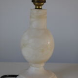 Alabaster lamp foot 200mm