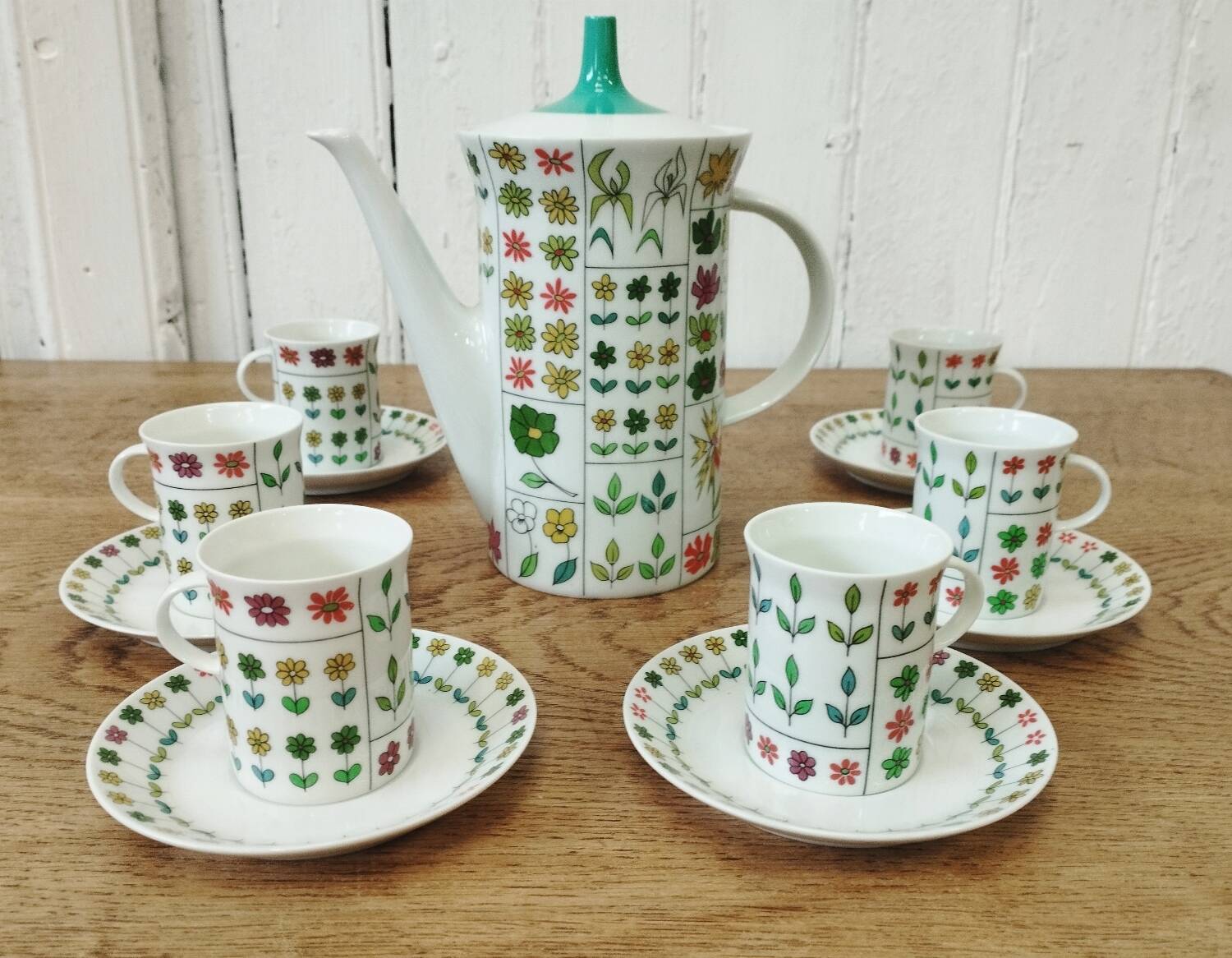 Coffee service rosenthal studio line berlin piemonte baumann pucci