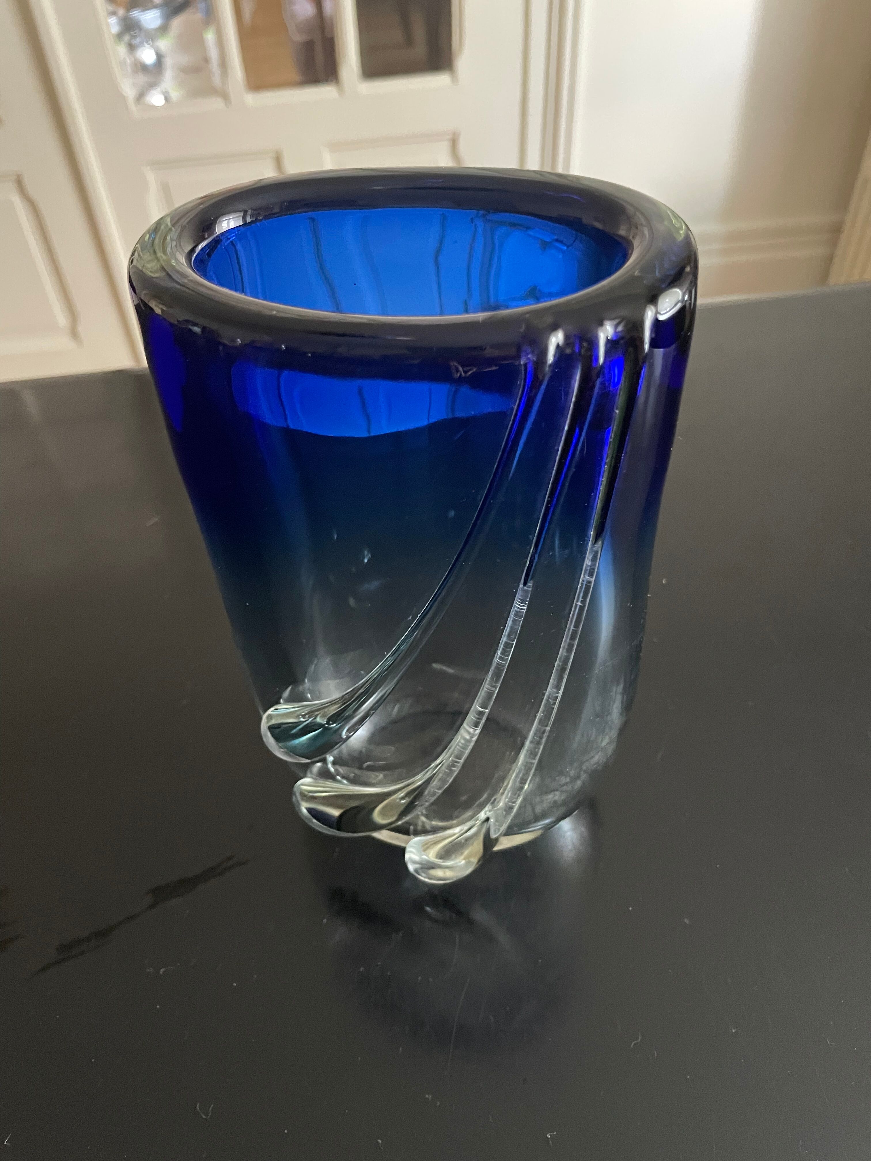 Italian glass vase
