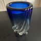 Vase en verre italien