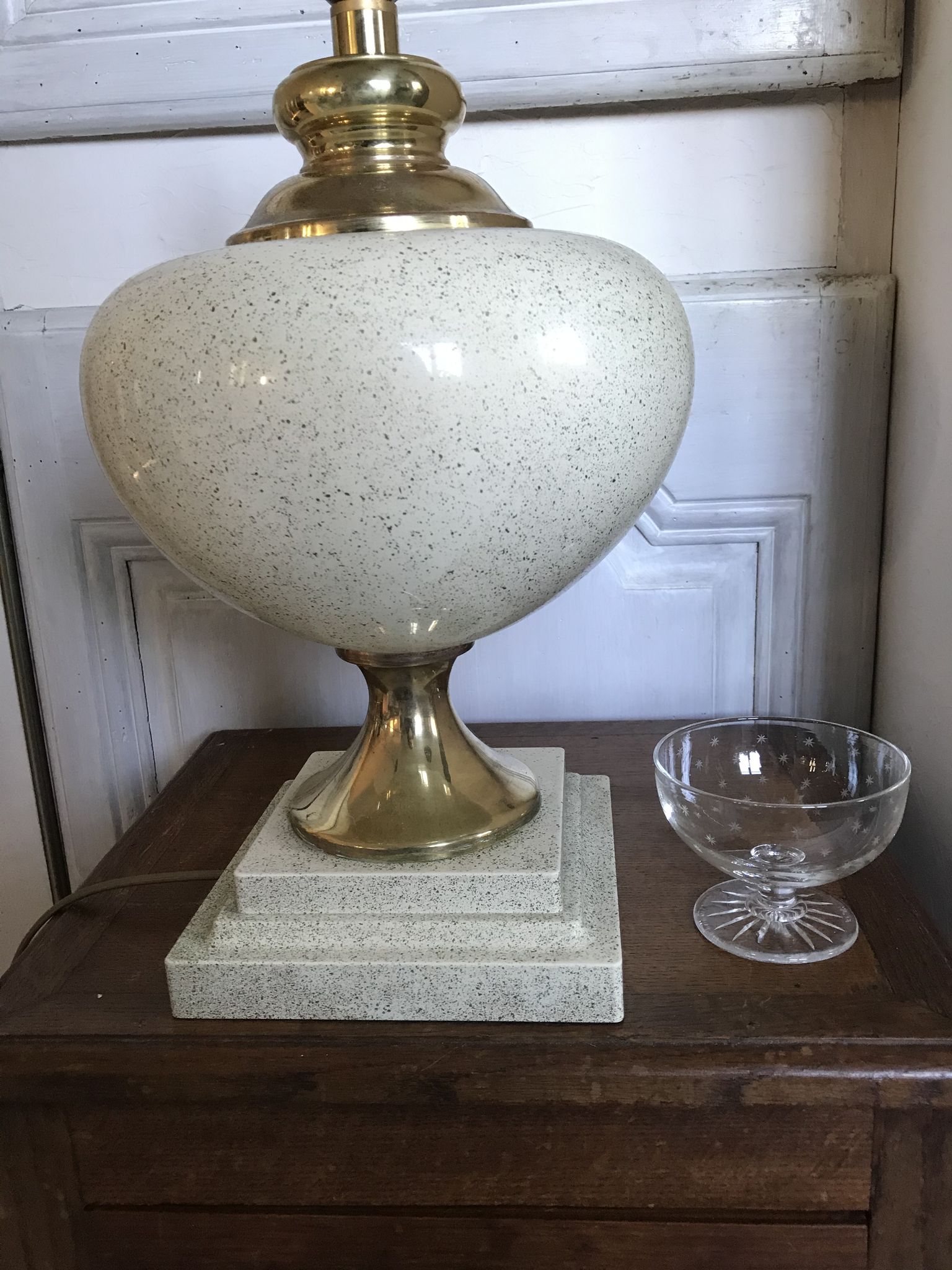 Vintage "Oricourt" Dolphin Lamp