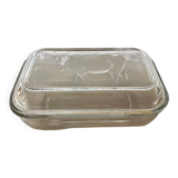 Butter dish with cow pattern lid