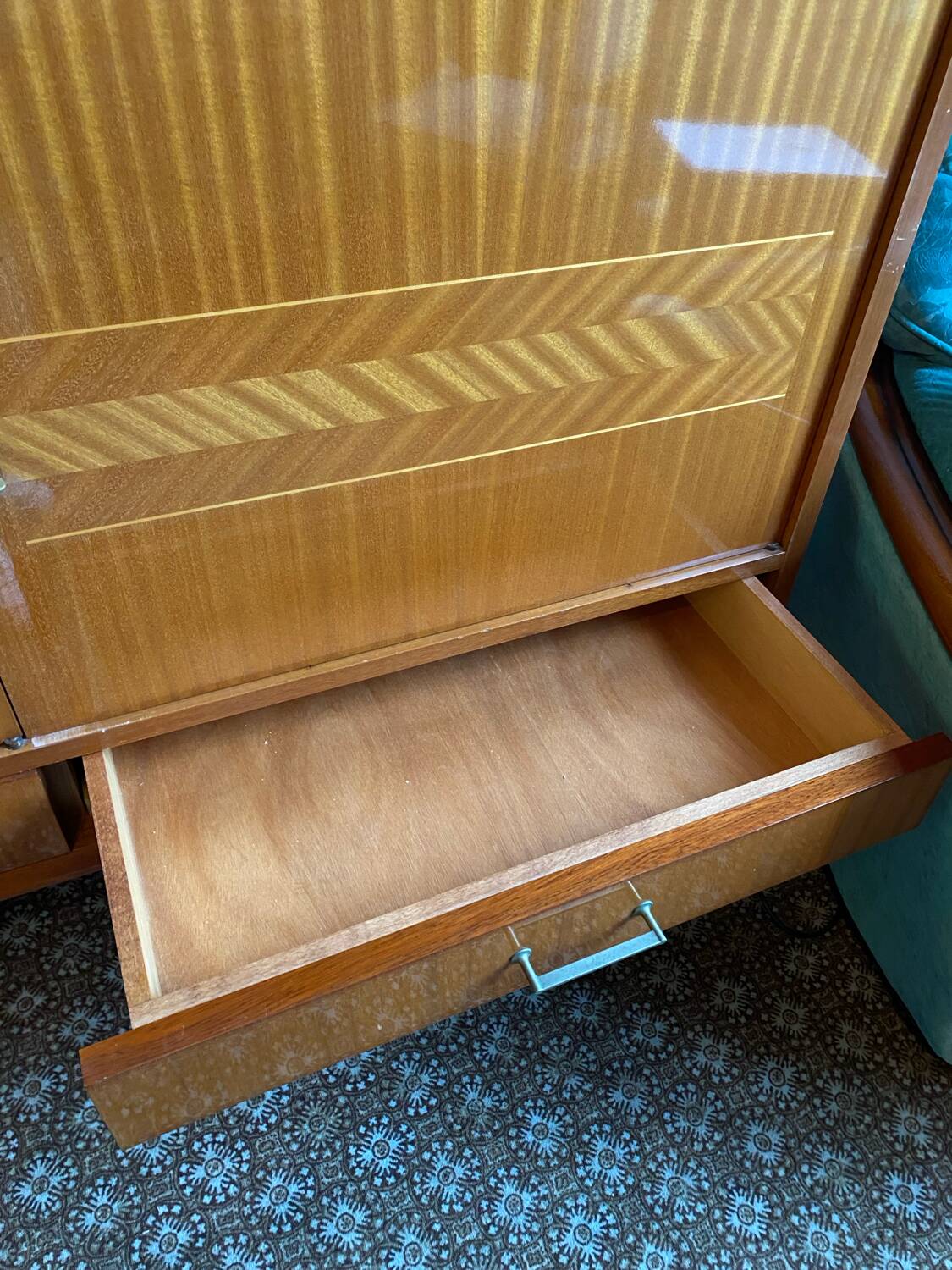Varnished sideboard