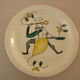 6 assiettes Stavanger Flint Norway assorties  1950-60 scandinaves.