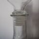 Glass cat shape bottle