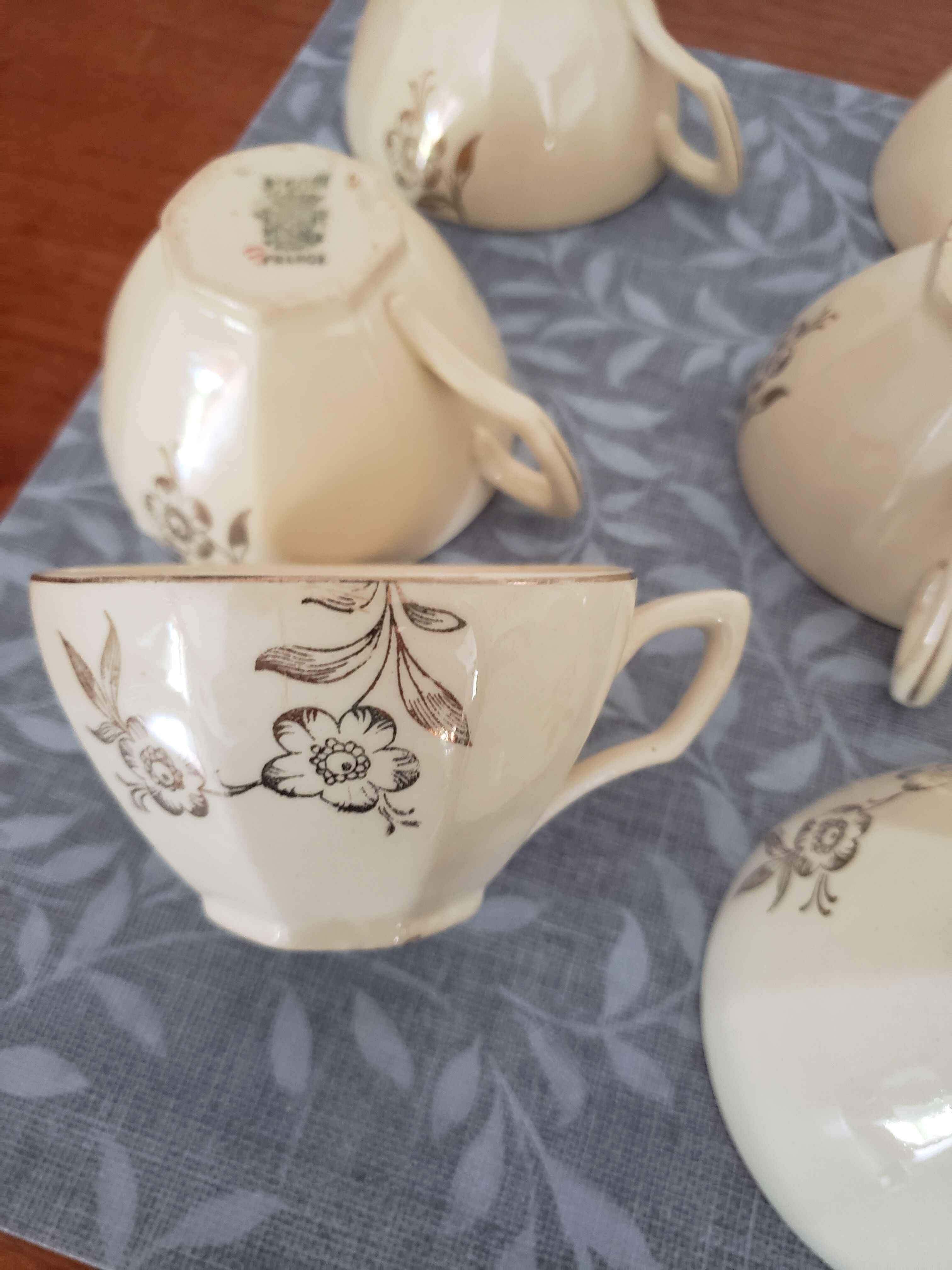 Porcelain coffee cups