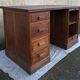 Bureau de notaire, meuble de métier, bois, vintage, début XXème.