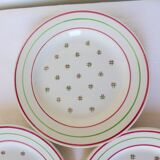 3 vintage dessert plates from the Luneville factory 2107113