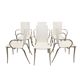 Set of 6 Olly Tango chairs by Philippe Starck