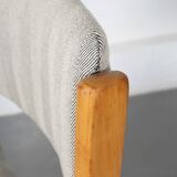 Set of 2 Beech Chairs by Guilleumas, Spain