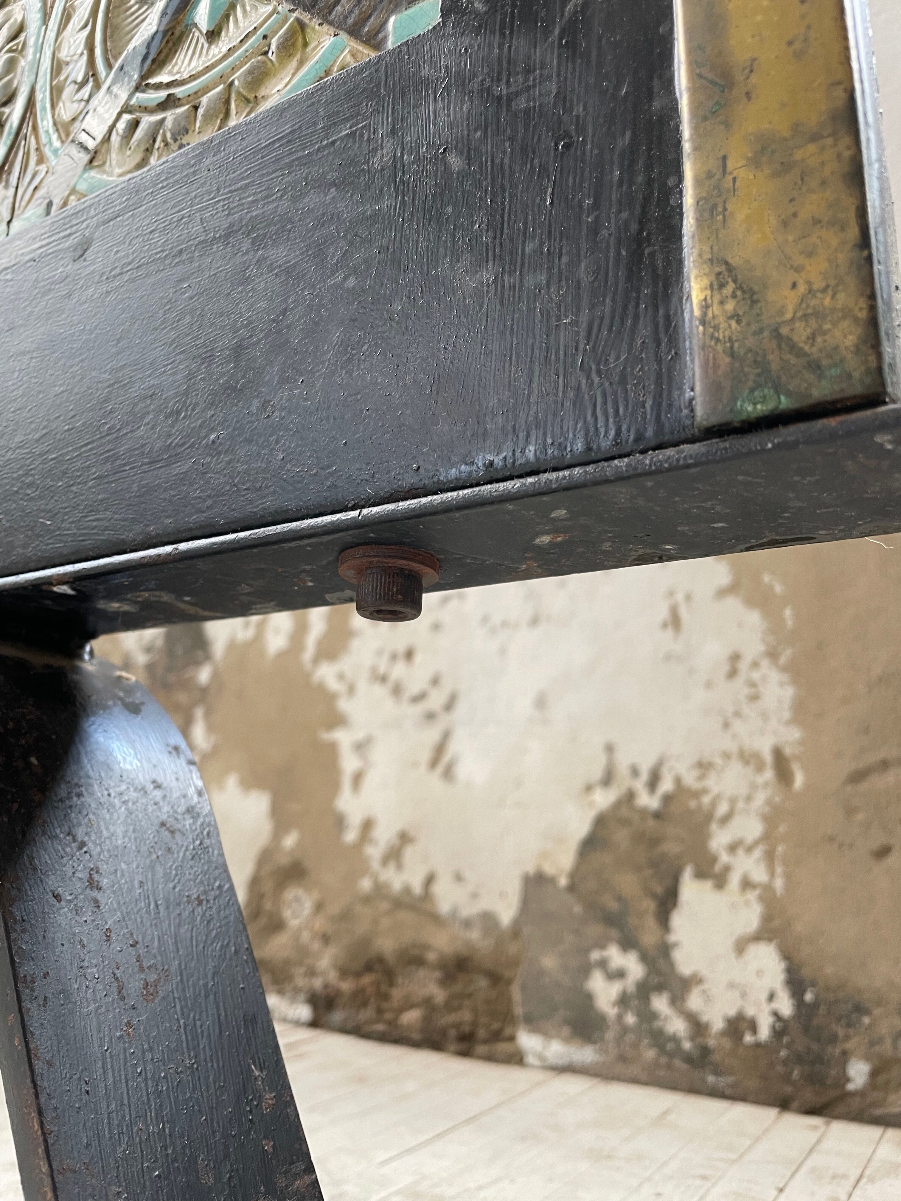 Firewall cast iron and ceramics 50s