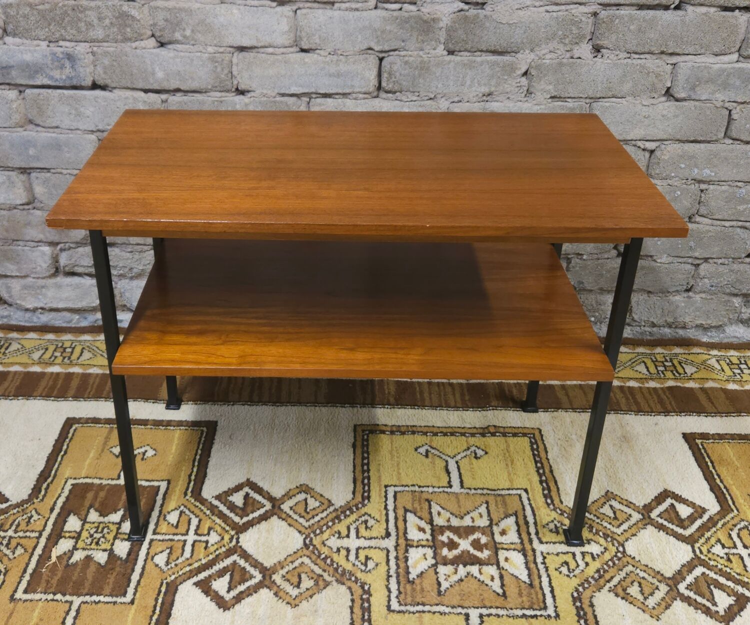 Small teak side table Jese Möbel 1960s vintage