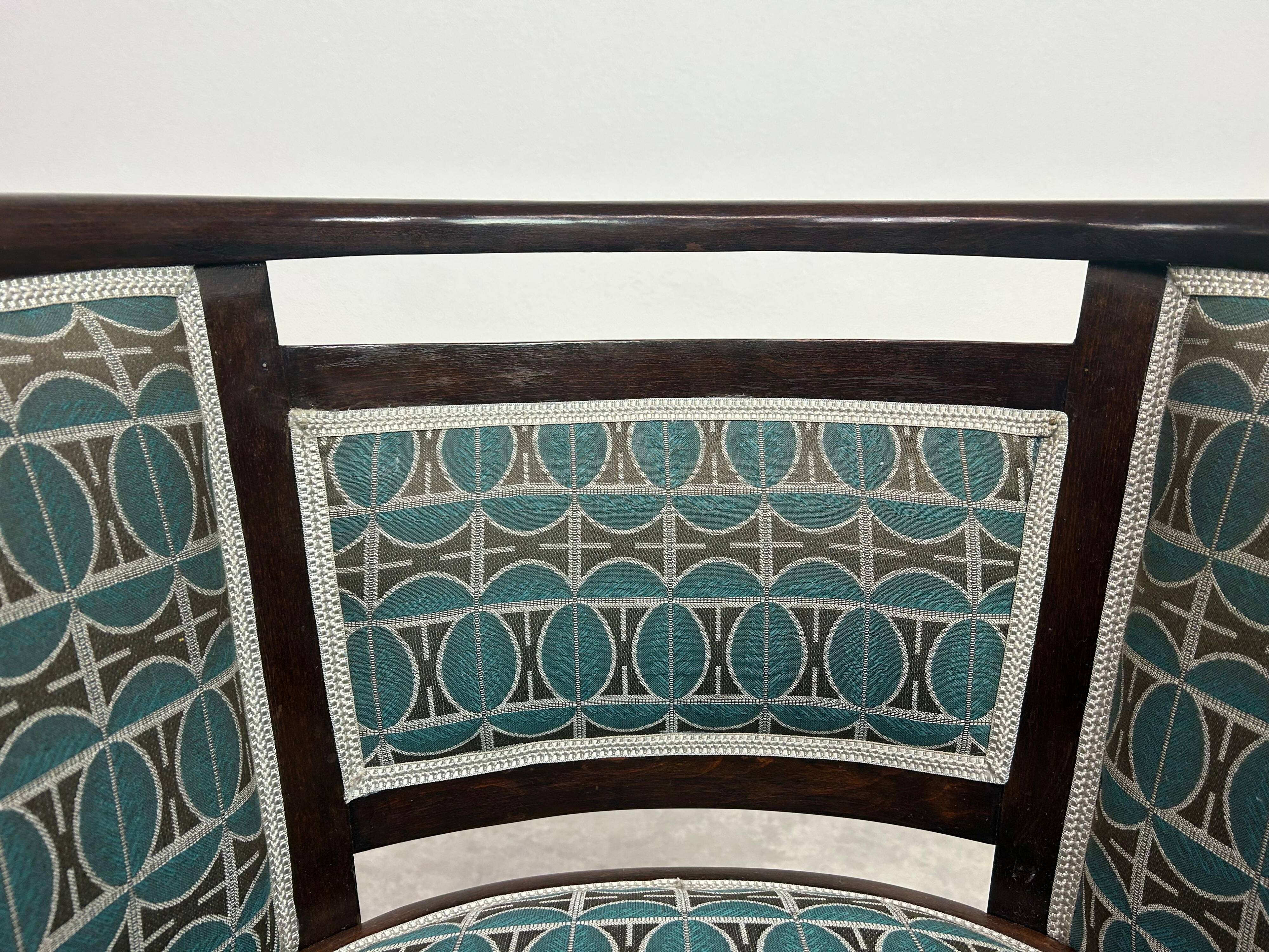 Jugendstil office chair by Otto Wagner for J&J Kohn