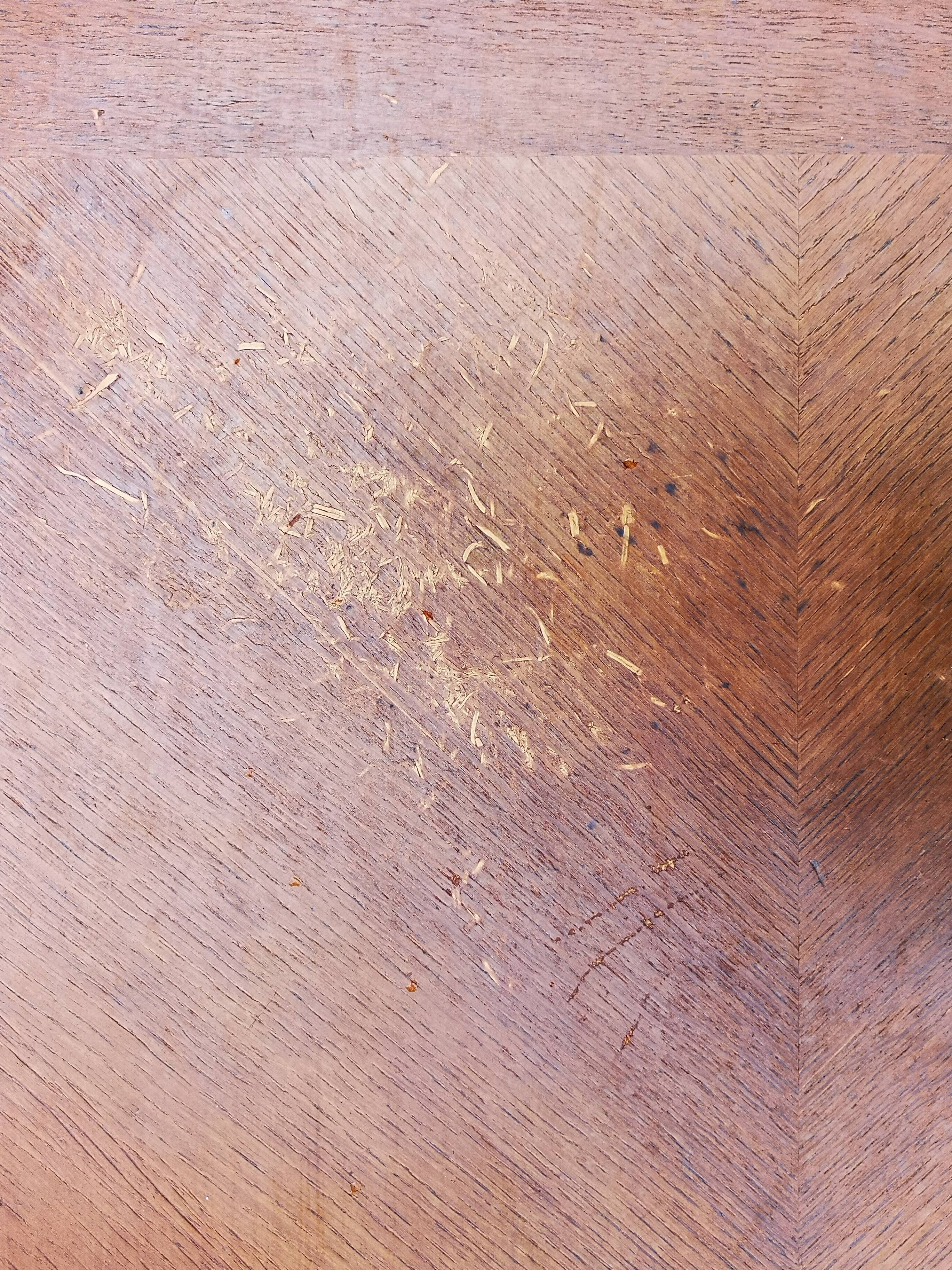 Vintage teak coffee table, transformable into a high table