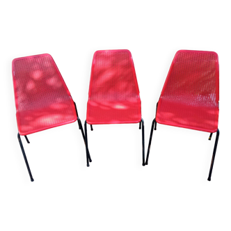 Set of three Fantasia chairs, San Remo 2010, year 60