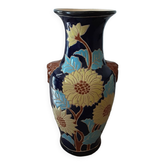 Large vintage Asian vase