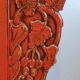 Antique Chinese red lacquer sideboard