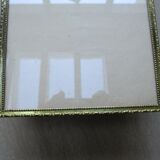 Vintage brass wall frame
