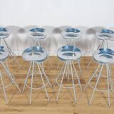 Model Jamaica Bar Stools by Pepe Cortés for Amat, 1990s, Set of 8