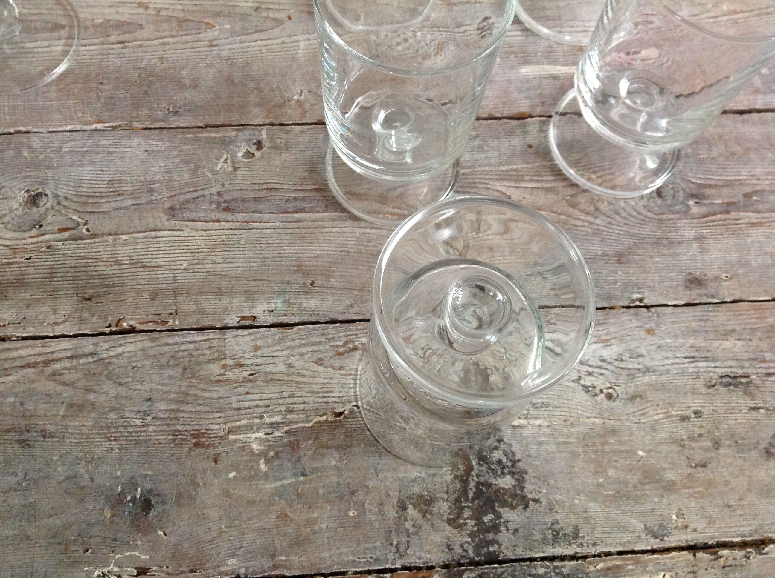 Lot of 10 glasses