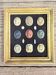 Collection of cameos and intaglios, shells and lava stones, around 1900.