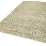 Handmade contemporary oriental beige carpet 190 cm x 295 cm