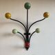 Wall mounted coat rack