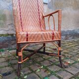 Rattan armchair from the 1920s