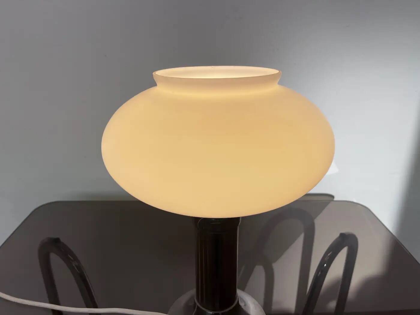 Lampe de table chromée / Allemagne, années 1970