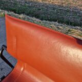 Set of 2 Matteo Grassi leather chairs
