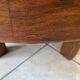 Oval round coffee table ceramic Barrois Vallauris from 1960 herbarium model
