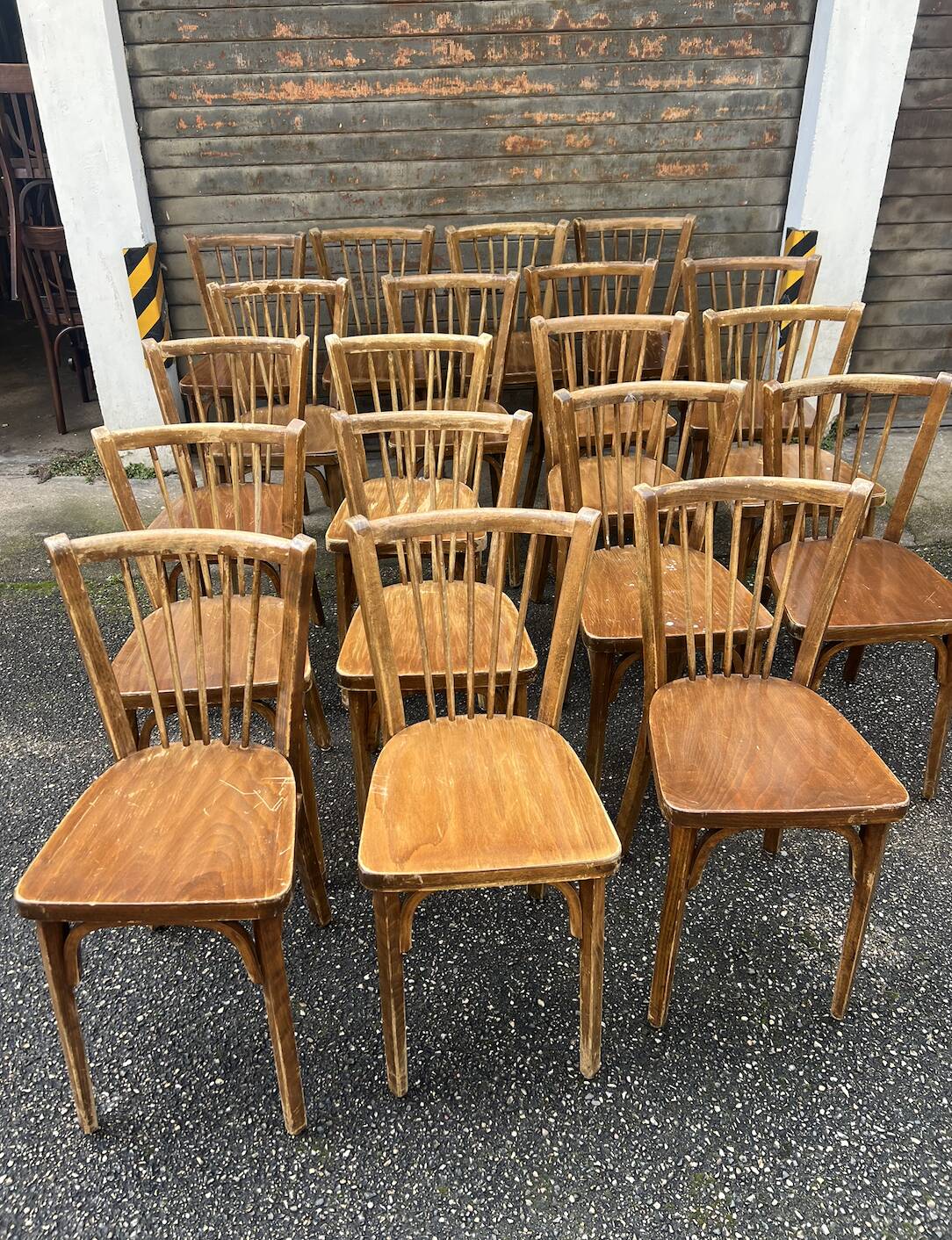 19 Baumann bistro chairs 83 (barn find)