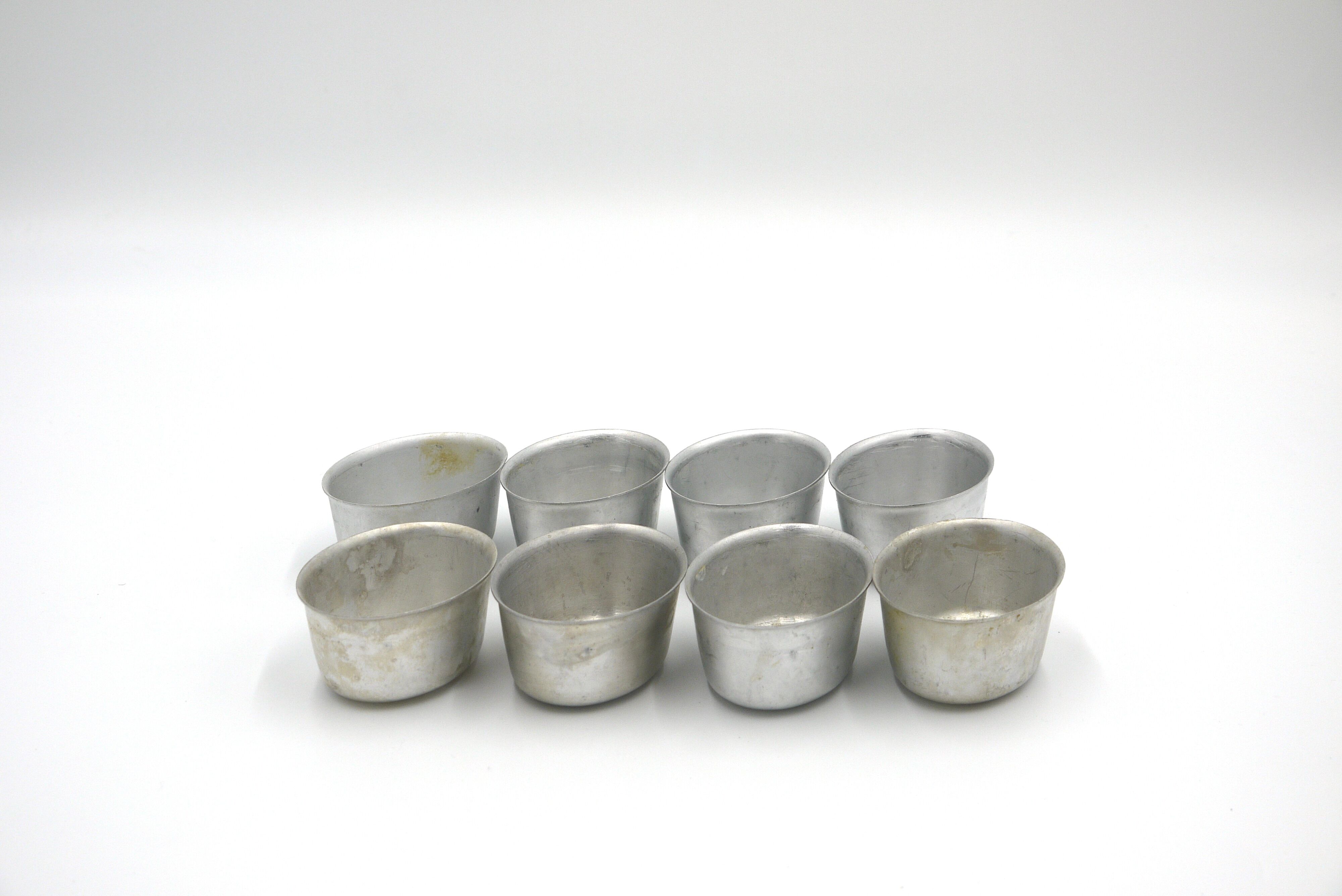 Set of 8 aspic molds