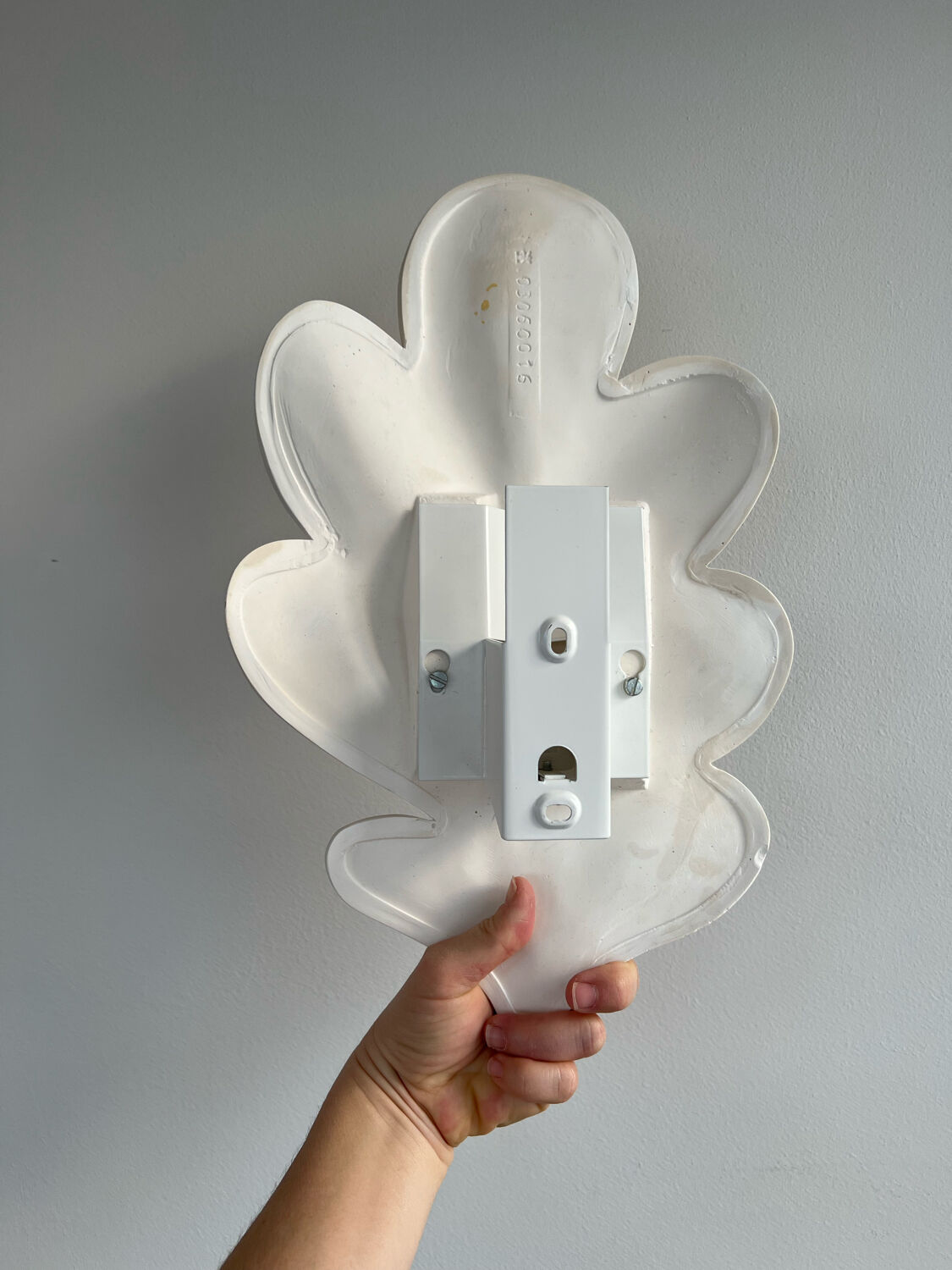 Plaster wall lamp