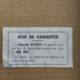 Clock pendulum formica bistrot bar 60s