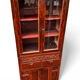 Attractive two-part Indochinese display cabinet. Mid-20th century