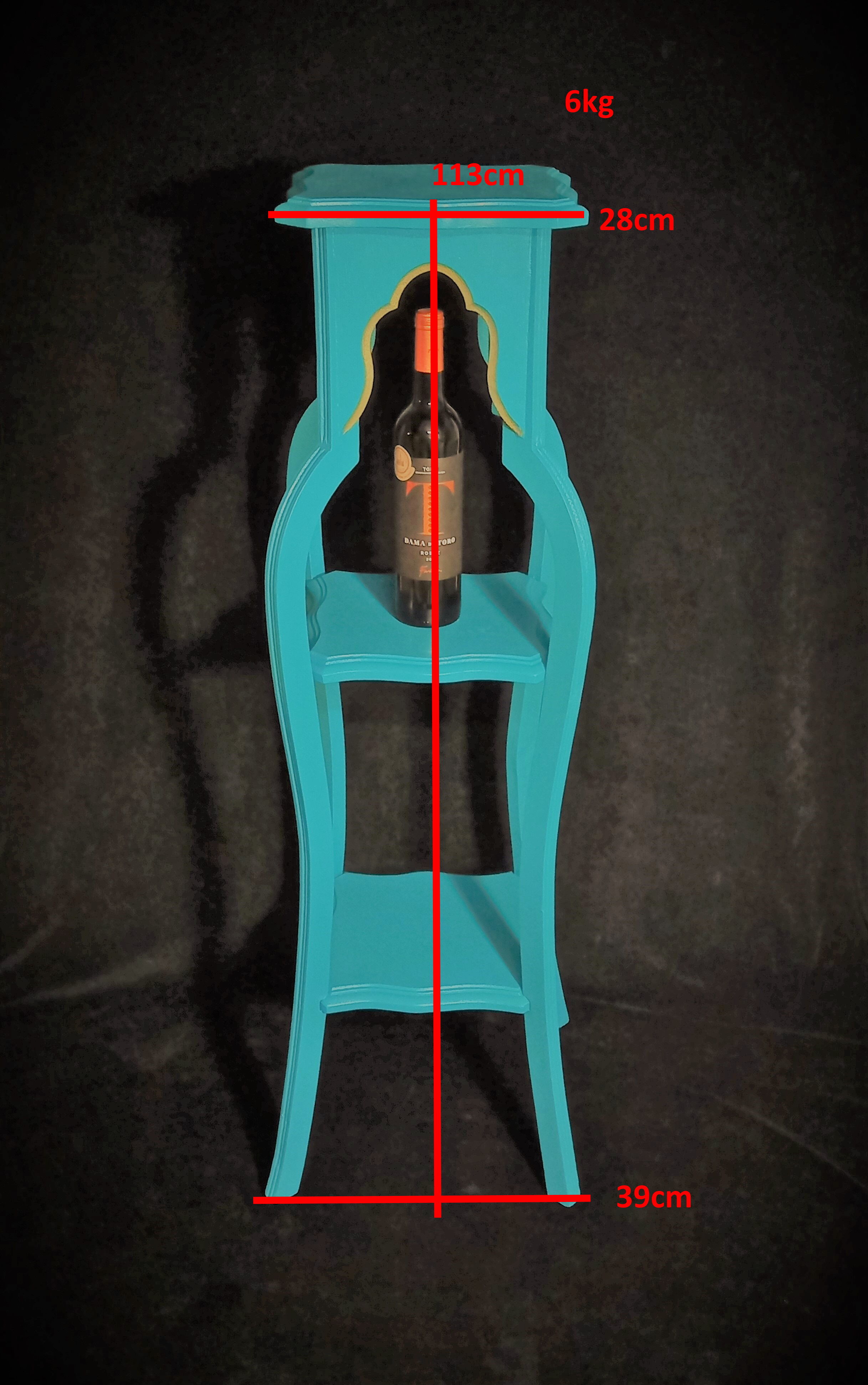 Fifth wheel one thousand and one nights in turquoise and gold