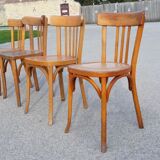 Set of 4 chairs bistro Baumann