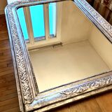 Antique Louis-Philippe mirror "Sidonie" – Art Nouveau decor